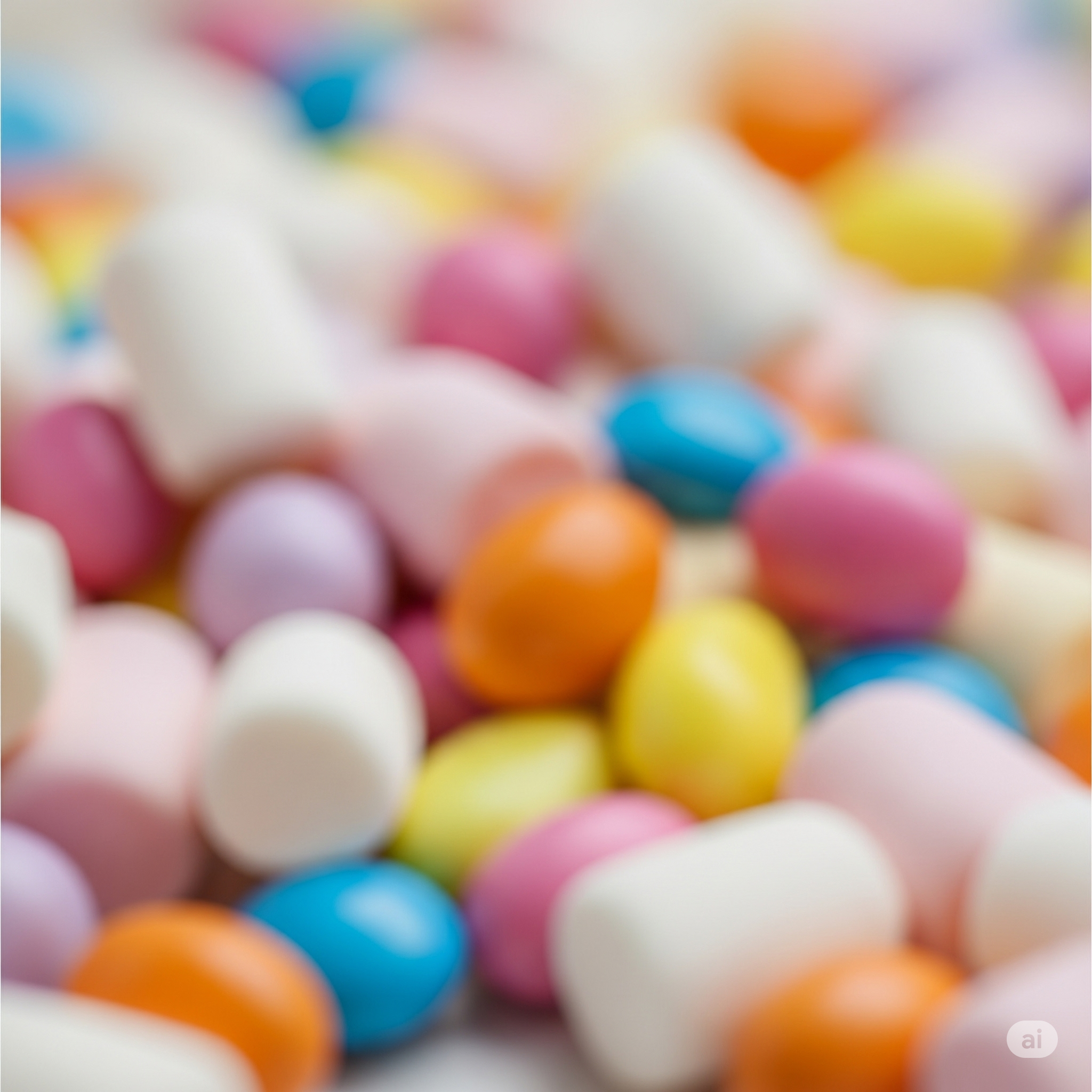 A variety of everyday foods on a table with a halal certification label