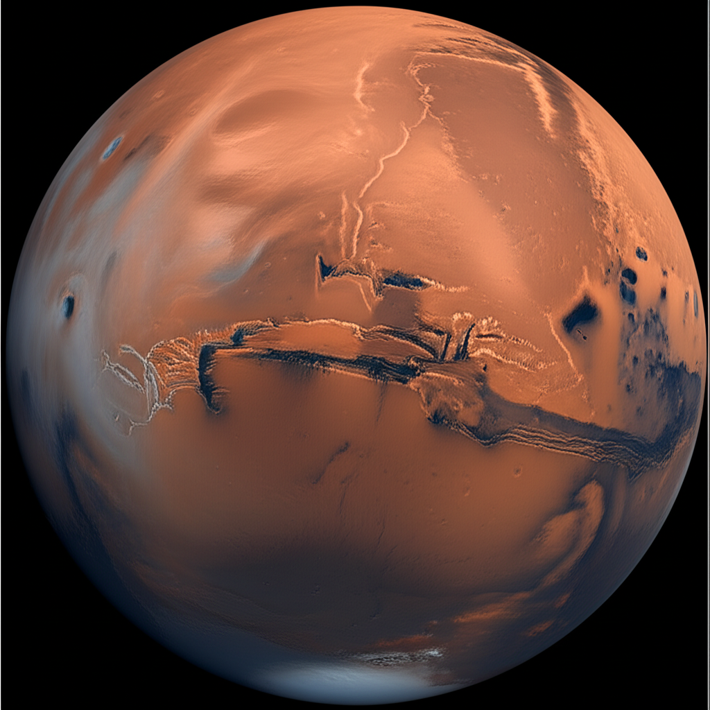 An image of Mars