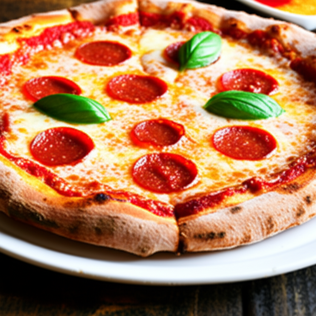 صورة لـ بيتزا