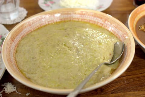 Harees grain-and-meat porridge