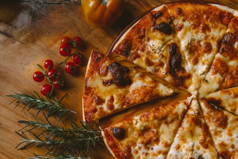 A pizza