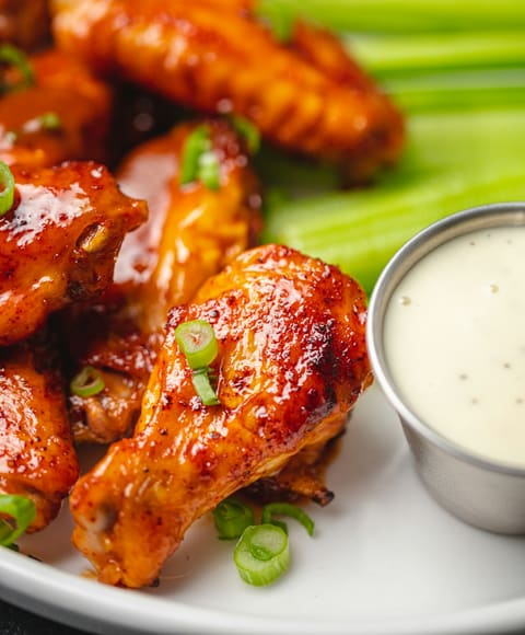 Chicken wings (product-neutral; not an official Wingstop photo)