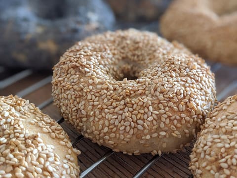 Sesame bagel