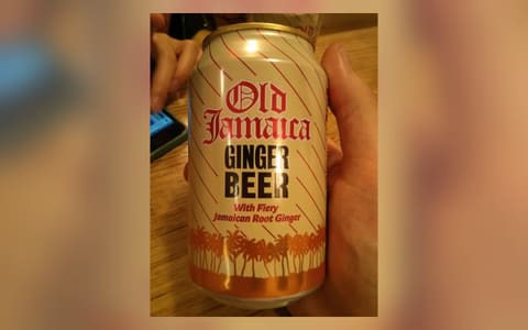 A can of Old Jamaica Ginger Beer