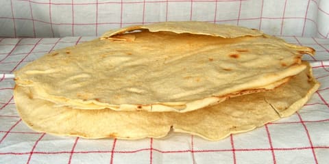 Thin crisp Sardinian pane carasau flatbread