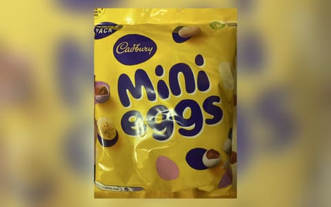 A family pack of Cadbury Mini Eggs