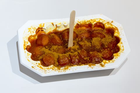German currywurst