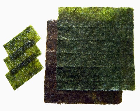 Dried seaweed sheets (carrageenan botanical source)
