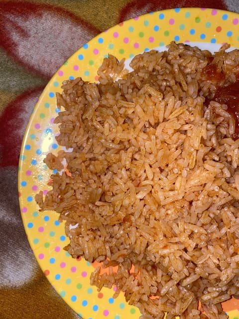 West African jollof rice