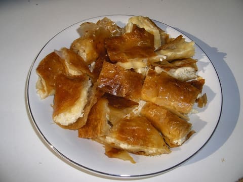 Greek bougatsa