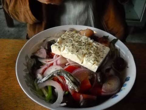 A fresh vegetable salad