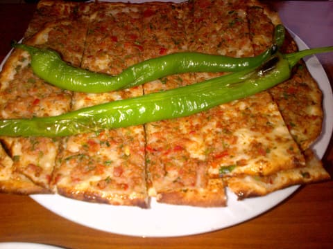 Turkish pide flatbread