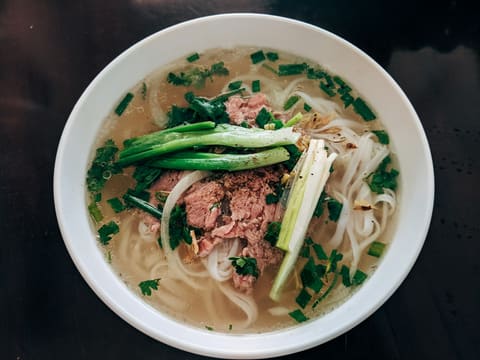 Bowl of Vietnamese pho