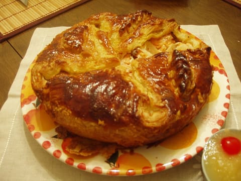 Fish pie similar to Maltese lampuki pie